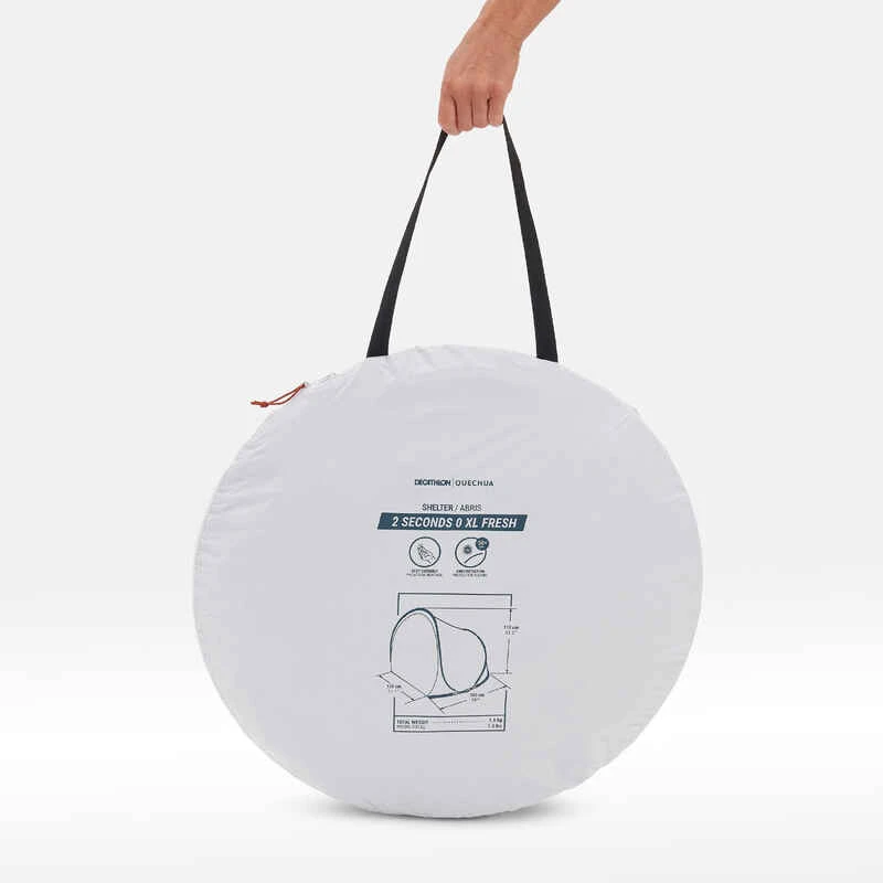 Quechua Abri De Camping Instantané 2 Places - 2 Seconds 2P Fresh 2 Quechua Abri De Camping Instantané 2 Places - 2 Seconds 2P Fresh – Image 2
