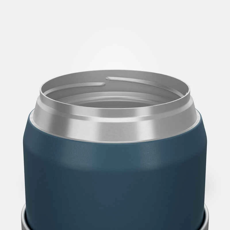 Quechua Boîte Alimentaire MH500 Isotherme Randonnée Inox 0,8L Bleu Avec Bol 7 Quechua Boîte Alimentaire MH500 Isotherme Randonnée Inox 0,8L Bleu Avec Bol – Image 7