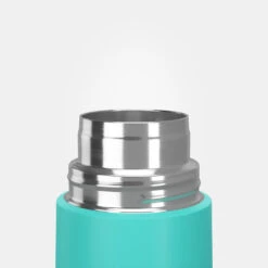 Quechua Bouteille Isotherme Inox 0,4L Avec Gobelet Pour La Randonnée - Turquoise -Quechua bouteille isotherme inox 04l avec gobelet pour la randonnee turquoise 5