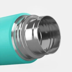 Quechua Bouteille Isotherme Inox 0,4L Avec Gobelet Pour La Randonnée - Turquoise -Quechua bouteille isotherme inox 04l avec gobelet pour la randonnee turquoise 6