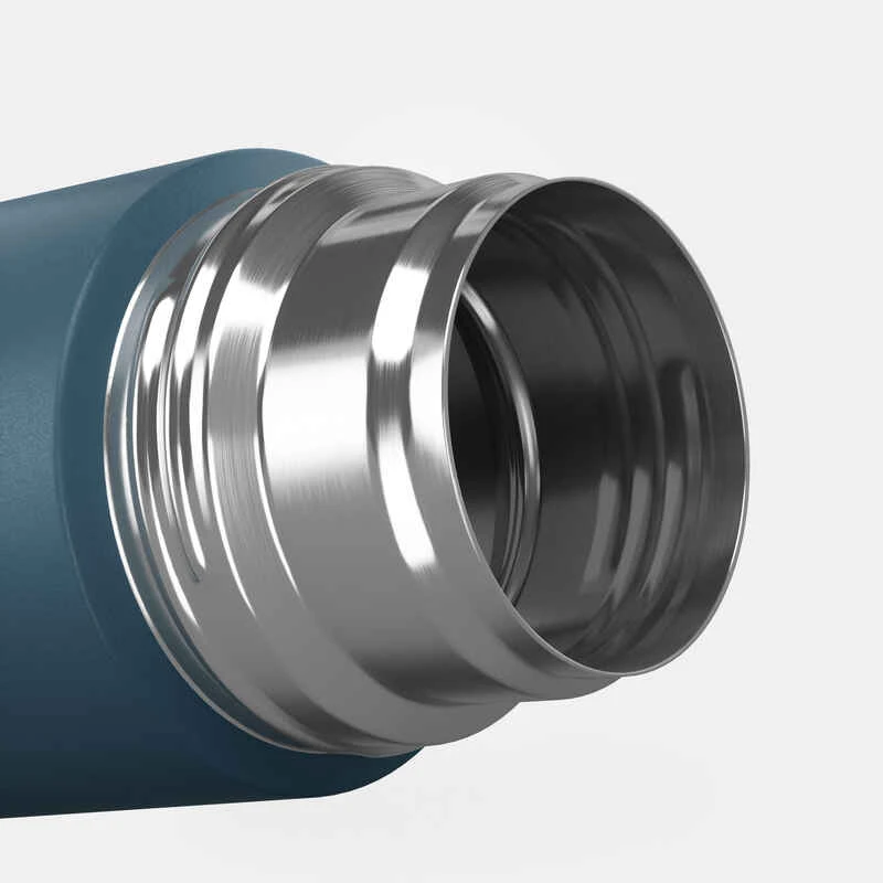 Quechua Bouteille Isotherme Randonnée Inox 0,7 Litre Bleu 7 Quechua Bouteille Isotherme Randonnée Inox 0,7 Litre Bleu – Image 7