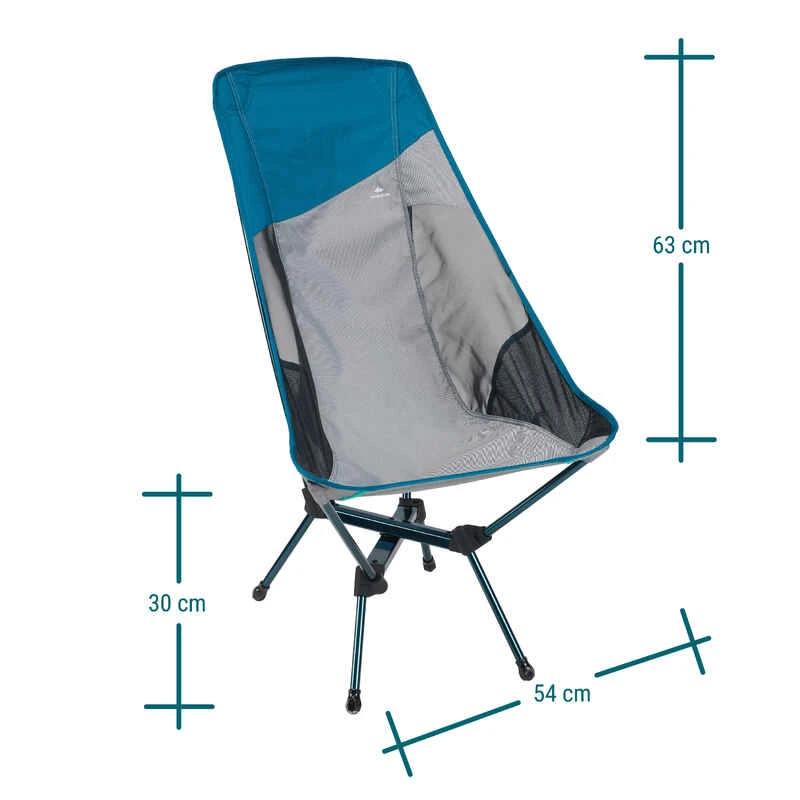 Quechua CHAISE BASSE PLIANTE DE CAMPING MH500 XL 5 Quechua CHAISE BASSE PLIANTE DE CAMPING MH500 XL – Image 5