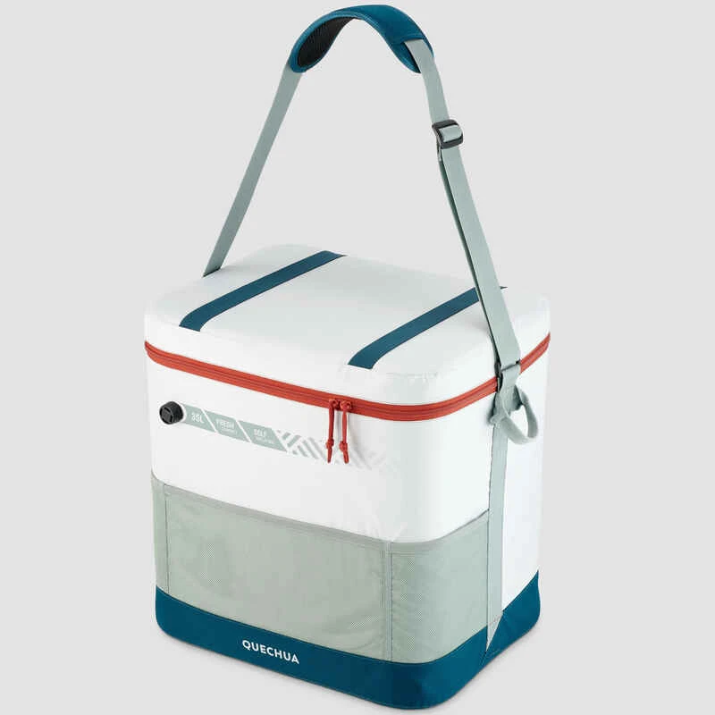 Quechua GLACIERE SOUPLE DE CAMPING - 35 LITRES - CONSERVATION AU FRAIS 17 HEURES 2 Quechua GLACIERE SOUPLE DE CAMPING - 35 LITRES - CONSERVATION AU FRAIS 17 HEURES – Image 2