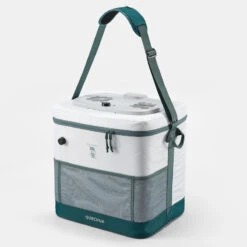Quechua GLACIÈRE SOUPLE ÉLECTRIQUE DE CAMPING - 30 LITRES - CONSERVATION AU FRAIS 96 H -Quechua glaciere souple electrique de camping 30 litres conservation au frais 96 h 9