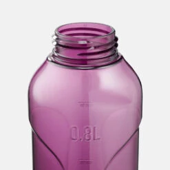 Quechua Gourde Ecozen® 0,8L Avec Bouchon Ouverture Rapide Pour La Randonnée - Violet -Quechua gourde ecozen 08l avec bouchon ouverture rapide pour la randonnee violet 3