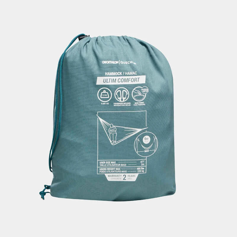 Quechua Hamac Deux Places En Polycoton - Ultim Comfort 350 X 180 Cm - 2 Personnes 8 Quechua Hamac Deux Places En Polycoton - Ultim Comfort 350 X 180 Cm - 2 Personnes – Image 8