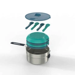 Quechua Popote Camp Du Randonneur MH100 Inox 4 Personnes (2,6L)