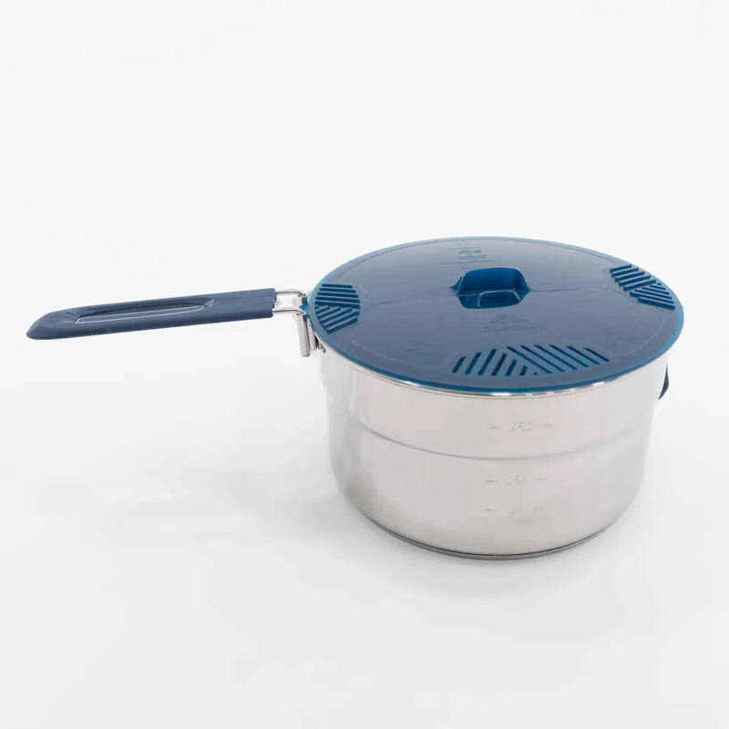 Quechua Popote Camp Du Randonneur MH100 Inox 4 Personnes (2,6L) 4 Quechua Popote Camp Du Randonneur MH100 Inox 4 Personnes (2,6L) – Image 4