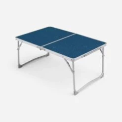Quechua TABLE BASSE PLIANTE DE CAMPING - MH100 - BLEUE -Quechua table basse pliante de camping mh100 bleue 2