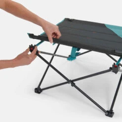 Quechua TABLE BASSE PLIANTE DE CAMPING MH100 Grise 28 Quechua TABLE BASSE PLIANTE DE CAMPING MH100 Grise -Quechua table basse pliante de camping mh100 grise 22