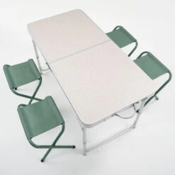 Quechua TABLE DE CAMPING PLIANTE - 4 TABOURETS - 4 À 6 PERSONNES 14 Quechua TABLE DE CAMPING PLIANTE - 4 TABOURETS - 4 À 6 PERSONNES -Quechua table de camping pliante 4 tabourets 4 a 6 personnes 4