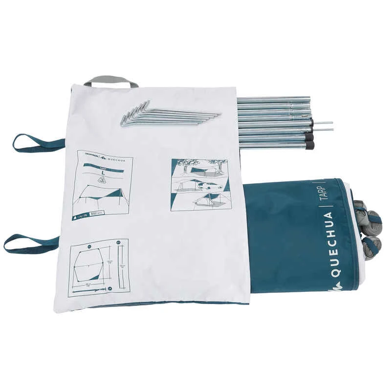 Quechua TARP ABRI CAMPING MULTIFONCTION - FRESH 8 Quechua TARP ABRI CAMPING MULTIFONCTION - FRESH – Image 8