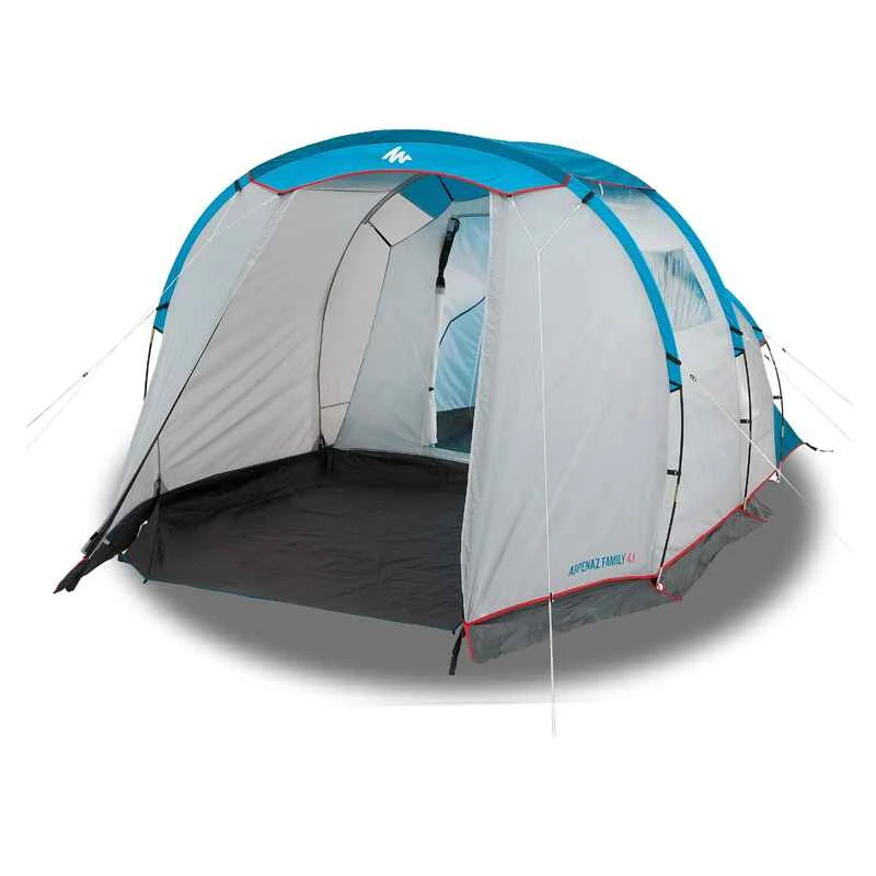 Quechua Tente à Arceaux De Camping - Arpenaz 4.1 - 4 Personnes - 1 Chambre 5 Quechua Tente à Arceaux De Camping - Arpenaz 4.1 - 4 Personnes - 1 Chambre – Image 5