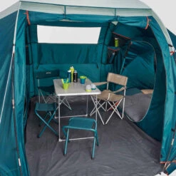 Quechua Tente à Arceaux De Camping - Arpenaz 4.2 - 4 Personnes - 2 Chambres -Quechua tente a arceaux de camping arpenaz 42 4 personnes 2 chambres 18