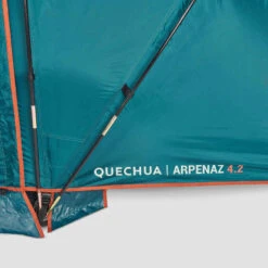 Quechua Tente à Arceaux De Camping - Arpenaz 4.2 - 4 Personnes - 2 Chambres -Quechua tente a arceaux de camping arpenaz 42 4 personnes 2 chambres 25