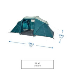 Quechua Tente à Arceaux De Camping - Arpenaz 4.2 - 4 Personnes - 2 Chambres 13 Quechua Tente à Arceaux De Camping - Arpenaz 4.2 - 4 Personnes - 2 Chambres -Quechua tente a arceaux de camping arpenaz 42 4 personnes 2 chambres 3