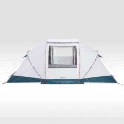 Quechua Tente à Arceaux De Camping - Arpenaz 4.2 F&B - 4 Personnes - 2 Chambres -Quechua tente a arceaux de camping arpenaz 42 fb 4 personnes 2 chambres 4