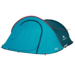 Quechua Tente De Camping - 2 SECONDS - 3 Places 26 Quechua Tente De Camping - 2 SECONDS - 3 Places -Quechua tente de camping 2 seconds bleue 3 personnes 6