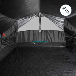 Quechua Tente De Camping - 2 SECONDS - 2 Places - Fresh & Black -Quechua tente de camping 2 seconds freshblack 2 personnes 16