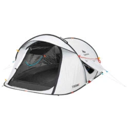 Quechua Tente De Camping - 2 SECONDS - 2 Places - Fresh & Black