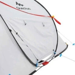 Quechua Tente De Camping - 2 SECONDS - 3 Places - Fresh & Black -Quechua tente de camping 2 seconds freshblack 3 personnes 10