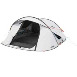 Quechua Tente De Camping - 2 SECONDS - 3 Places - Fresh & Black