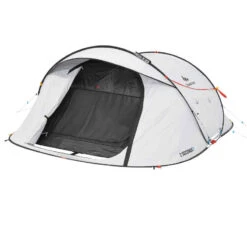 Quechua Tente De Camping - 2 SECONDS - 3 Places - Fresh & Black -Quechua tente de camping 2 seconds freshblack 3 personnes 4
