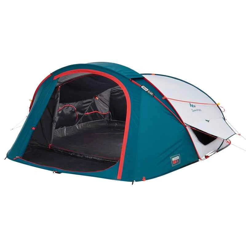 Quechua Tente De Camping - 2 SECONDS XL - 3 Places - Fresh & Black 8 Quechua Tente De Camping - 2 SECONDS XL - 3 Places - Fresh & Black – Image 8