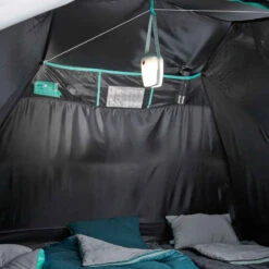 Quechua Tente De Camping - MH100 - 3 Places - Fresh & Black -Quechua tente de camping mh100 fresh black 3 personnes 14
