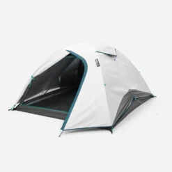 Quechua Tente De Camping - MH100 - 3 Places - Fresh & Black -Quechua tente de camping mh100 fresh black 3 personnes 3