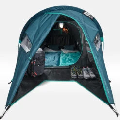 Quechua Tente De Camping - MH100 XL - 2 Places - Fresh & Black 14 Quechua Tente De Camping - MH100 XL - 2 Places - Fresh & Black -Quechua tente de camping mh100 xl 2 places fresh and black 4