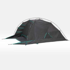 Quechua Tente De Camping - MH100 XL - 3 Places - Fresh & Black -Quechua tente de camping mh100 xl 3 places fresh black 19