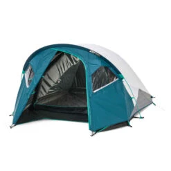 Quechua Tente De Camping - MH100 XL - 3 Places - Fresh & Black