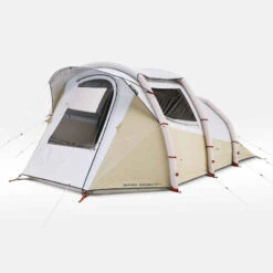 Quechua Tente Gonflable De Camping - Air Seconds 4.1 F&B - 4 Personnes - 1 Chambre -Quechua tente gonflable de camping air seconds 41 fb 4 personnes 1 chambre 6